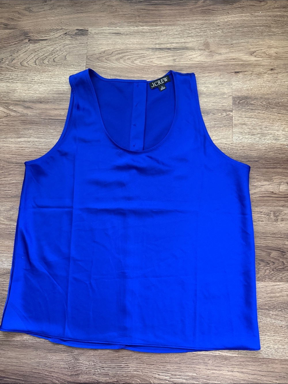 J. Crew Women's Royal Blue Sleeveless Shell